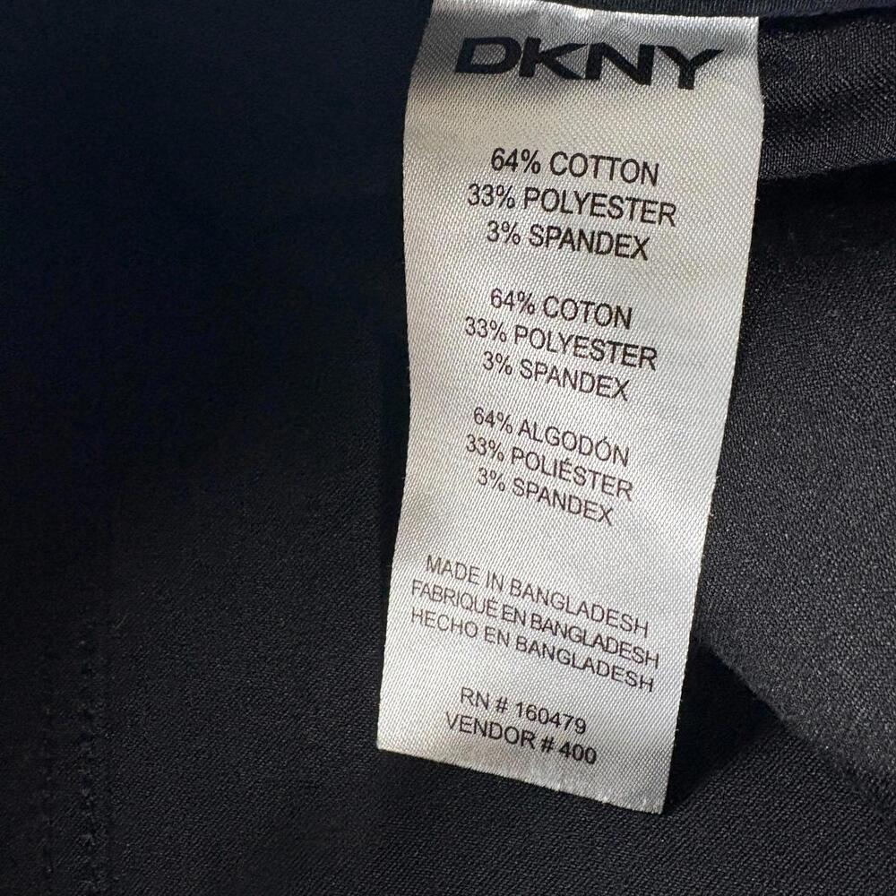 DKNY Stanton Mens 34x30 Straight Leg Black Stretch Denim Jeans Cotton Blend - Picture 5 of 9